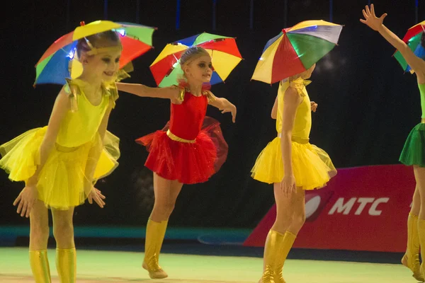 Baby-Cup 2013 rhythmics contest in Minsk, Belarus — Stock Photo, Image