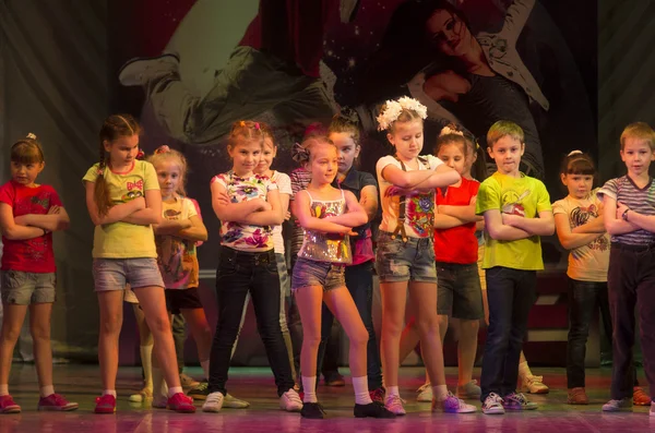 "Concursos de danza global en coreografía, 16 de febrero de 2014 en Minsk, Belarús . —  Fotos de Stock