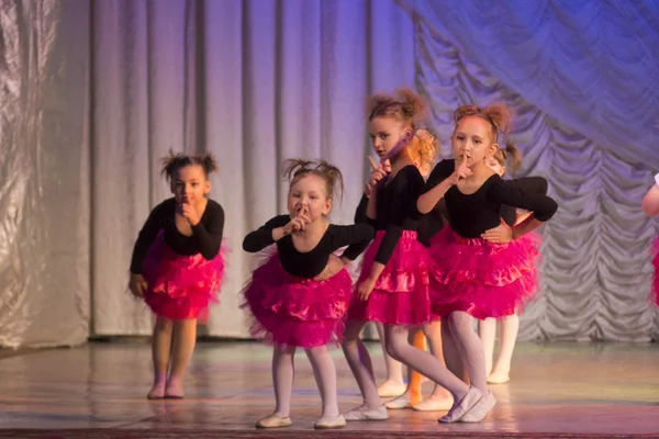 Competiciones en coreografía en Minsk, Bielorrusia — Foto de Stock