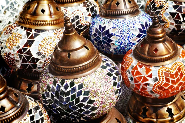 Colorful lamps — Stock Photo, Image