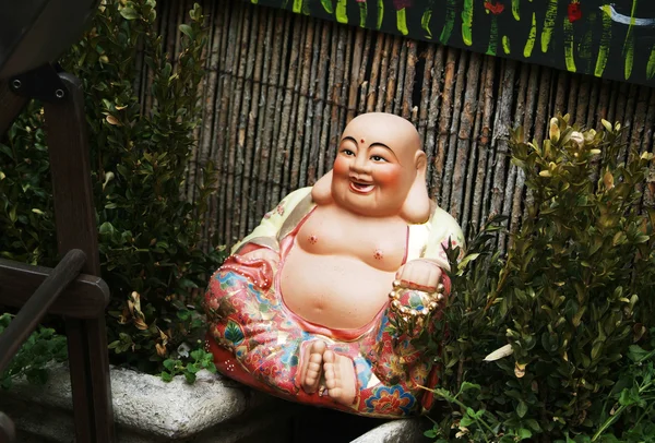 Smiling Buddha — Stock Photo, Image