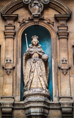 Elizabeth ben st heykele dunstan Batı