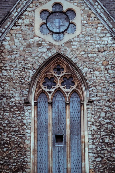 Fachada da igreja — Fotografia de Stock