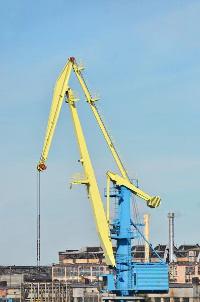 Port cargo crane — Stock Photo, Image