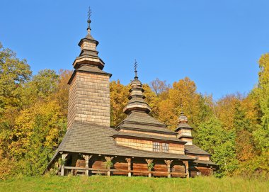 antika ahşap kilise