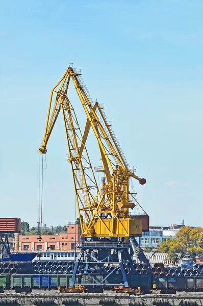 Lading kraan — Stockfoto