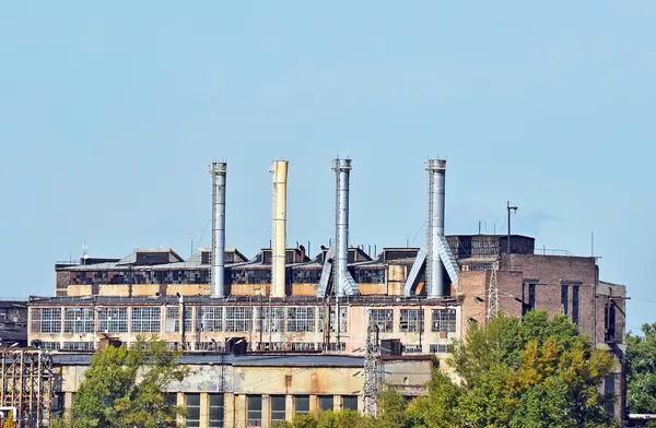 Oude kolengestookte elektriciteitscentrale — Stockfoto