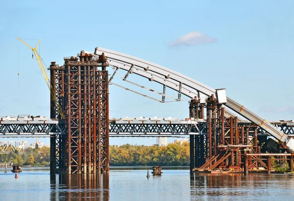 Ponte canteiro de obras — Fotografia de Stock