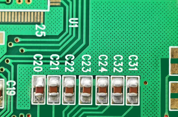 Circuit board background — Stock Photo, Image