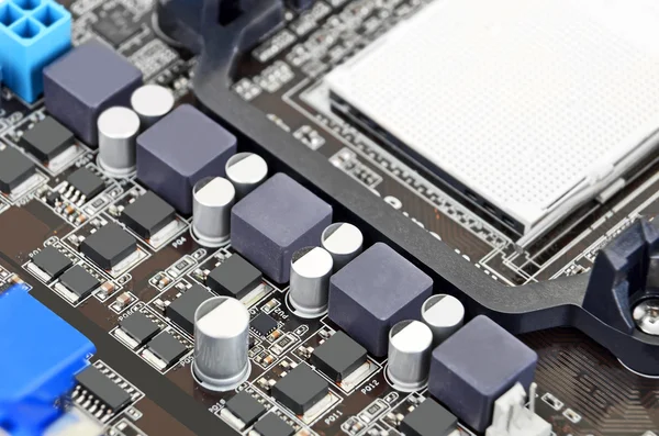 Computer motherboard board — Stock Photo, Image