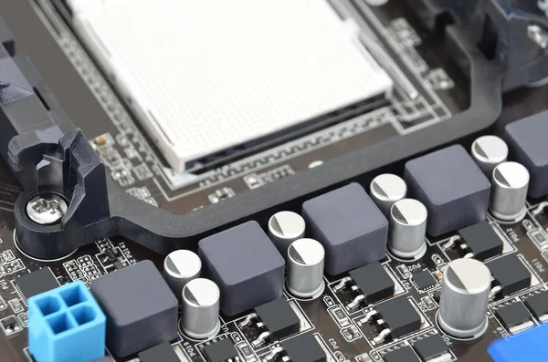 Computer motherboard board — Stock Photo, Image