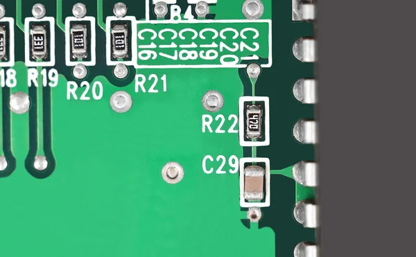 Circuit board background — Stock Photo, Image