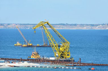 inşaatta çalışıyorum yeni Terminal bağlantı noktası
