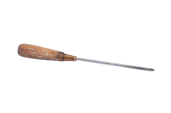 Old and dirty screwdriver — Stock Photo, Image