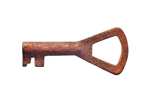 Vintage pequeña llave oxidada — Foto de Stock