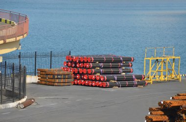 yığılmış pvc, çelik boru
