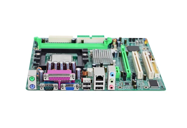 Computer motherboard board — Stock Photo, Image