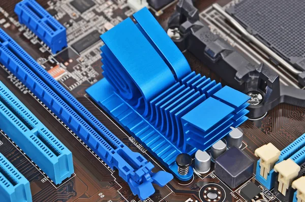 Computer motherboard board — Stock Photo, Image