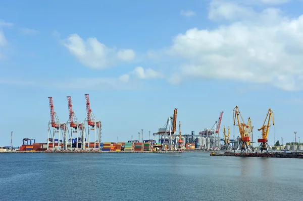 Poort lading kraan — Stockfoto