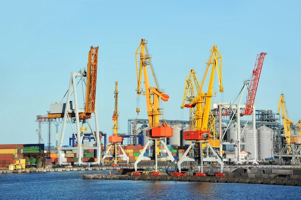 Hafenkran — Stockfoto