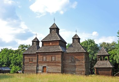 antika ahşap kilise