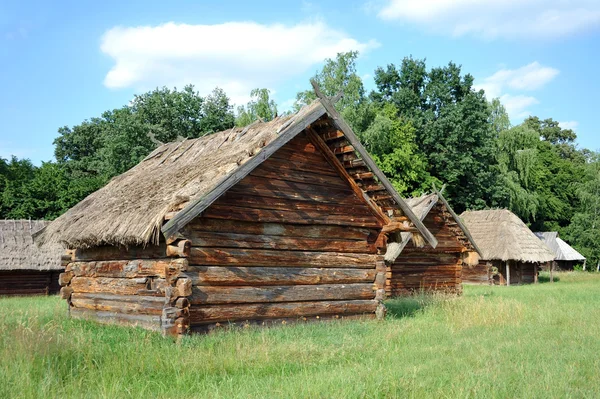 Стародавні дерев'яний сарай — стокове фото