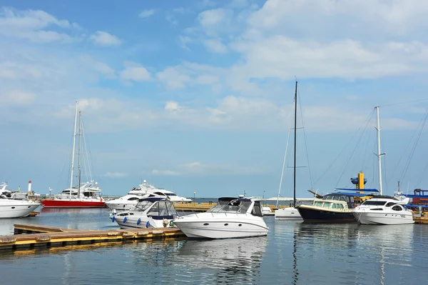 Motor yacht — Stock Photo, Image