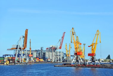 bağlantı noktası kargo vinç ve konteyner
