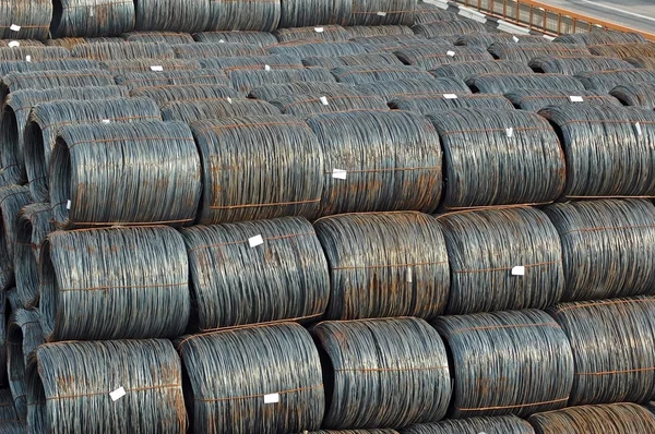 Steel wire roll — Stock Photo, Image