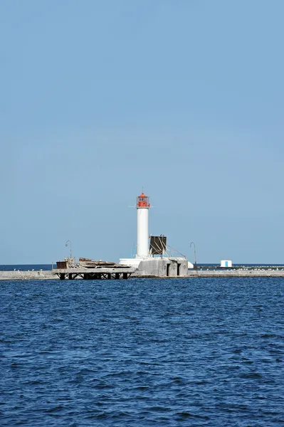 Lighthouse in Odessa, Ukraine Stock Photo
