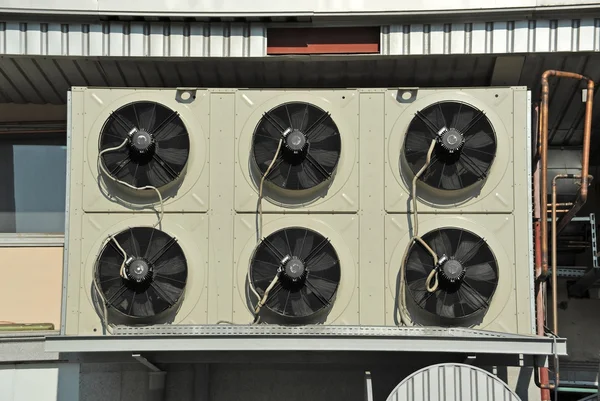 Industriella ventilationssystem — Stockfoto