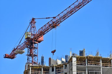 Beton kalıp ve vinç