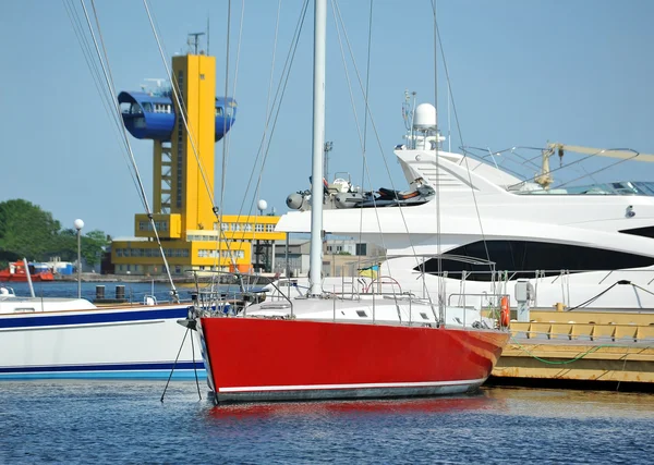 Motor yacht — Stock Photo, Image