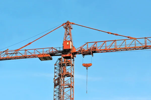 Construction tower crane — Stock Photo, Image