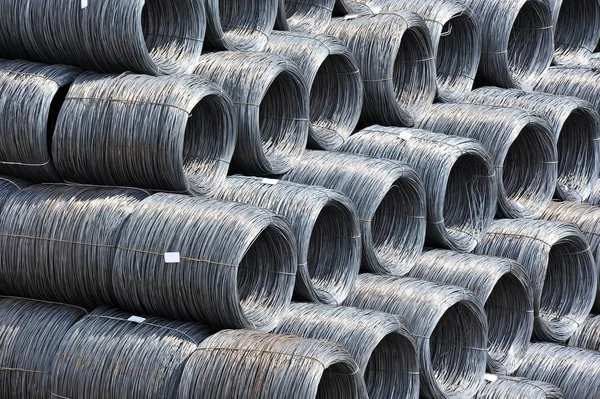 Steel wire roll — Stock Photo, Image