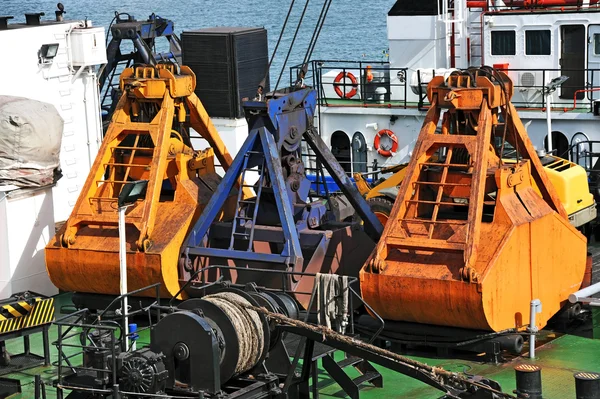 Scoop van lading kraan — Stockfoto