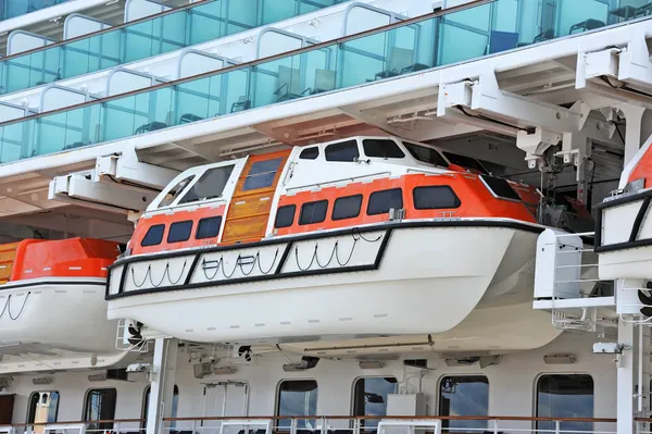 Rettungsboot für die Sicherheit — Stockfoto