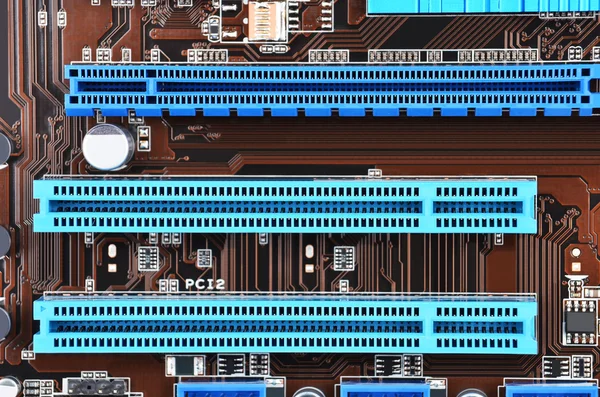 Płyty głównej komputera — Zdjęcie stockowe