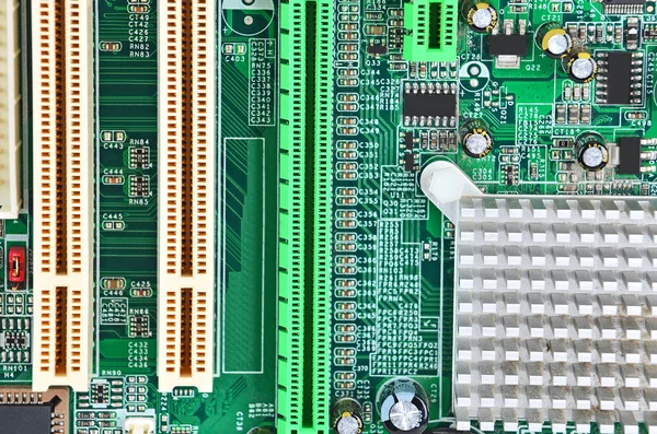 Computer motherboard — Stock Photo, Image