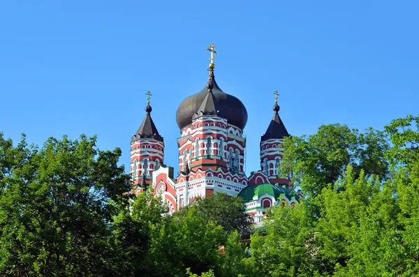 Orthodoxe kathedraal in feofaniya — Stockfoto