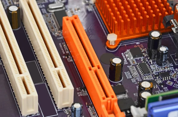 Computer motherboard — Stock Photo, Image