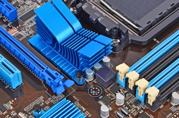 Computer motherboard — Stock Photo, Image