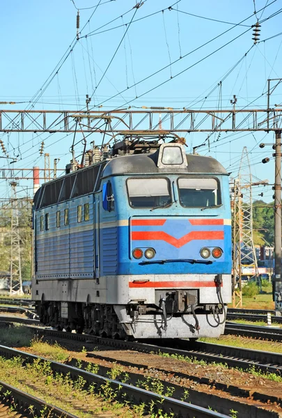 Elektrische locomotief — Stockfoto