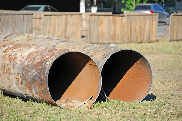 Stalen buis — Stockfoto