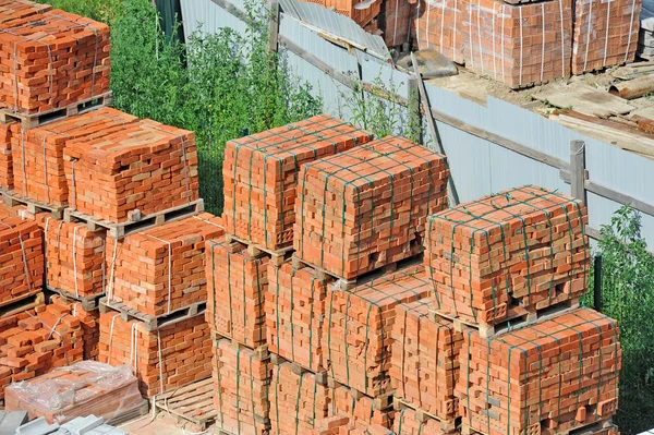 Stack of brick — Stock Photo, Image