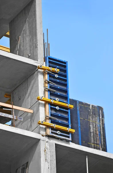 Concrete formwork — Stock Photo, Image