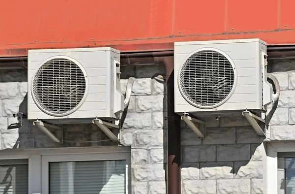 Sistemas Condicionado Ventilação Avac Parede — Fotografia de Stock