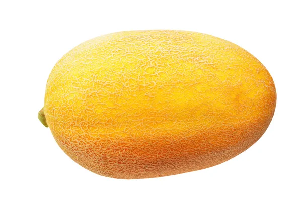 Whole Cantaloup Melon Isolated White Background — Stock Photo, Image