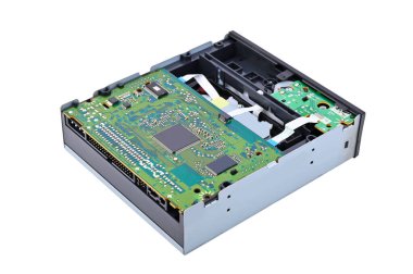 Dvd disk sürücü (cd-rom iç detaylı görünümü)