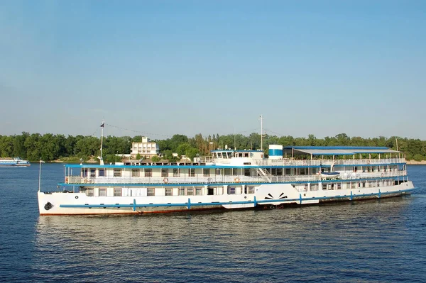 Kapal Uap Sungai Dnieper Kiev Ukraina — Stok Foto